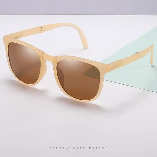 Foldable HD Polarized Lens Sunglasses Anti-Blue Ray Hydrophobic by dealonline.co.nz