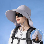 PINK Sun Hats Wide Brim Bucket Outdoor Fishing Hiking Cap UV Protection by dealonline.co.nz