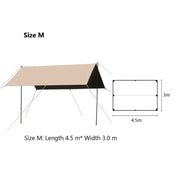 Square Sun Shade Sail – Waterproof Outdoor Canopy for Garden, Patio, and Parties GAYL5203 by ECOTREK