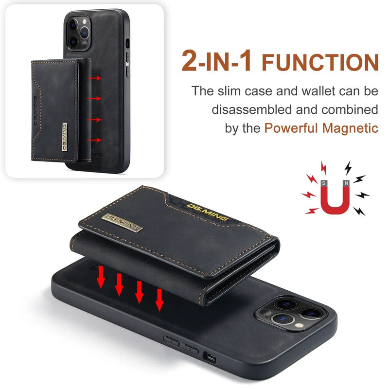iPhone 14 Pro Max Wallet Case by salelink.co.nz