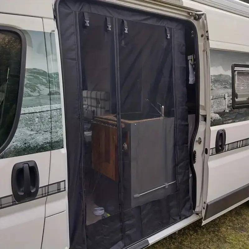 RV Door Curtain Mosquito/Fly Prevention Sunshade Curtain by salelink.co.nz