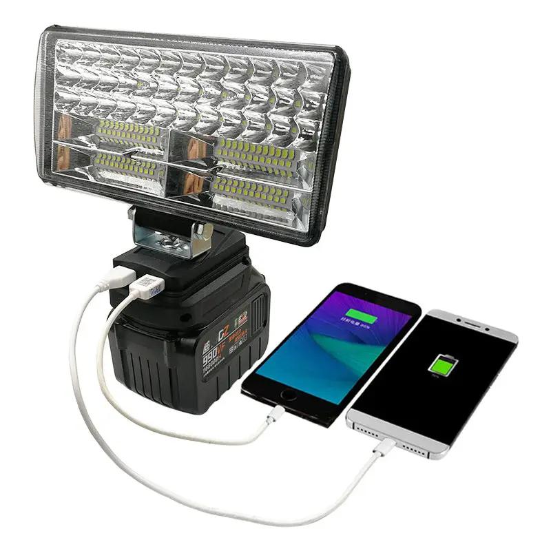 8inch LED Work Light Compatible With Makita 18V Battery by salelink.co.nz
