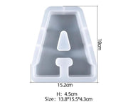 Alphabet Letter Moulds - Individual - Super Large by Resin Art NZ