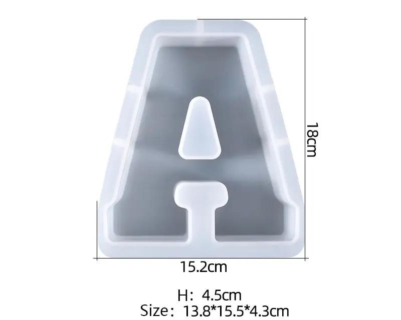 Alphabet Letter Moulds - Individual - Super Large by Resin Art NZ