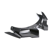 Kawasaki ZX4R (Front Spoiler Winglet) Dry Carbon by CARBONISE