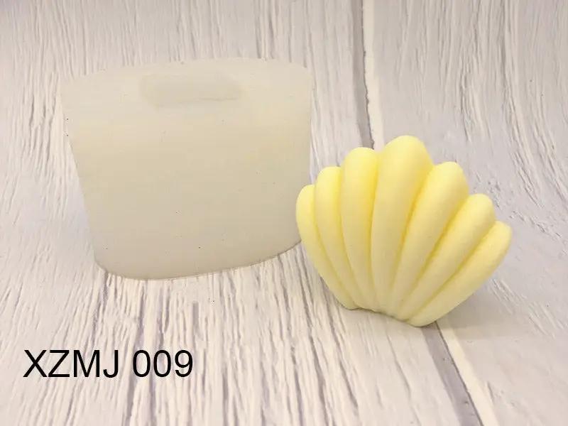 Epoxy Resin Candle Moulds - Pearl Shell by Resin Art NZ