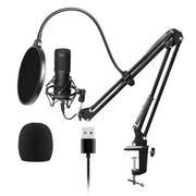 Professional PC Podcast Streaming Cardioid Condenser Microphone Kit with Boom Ar by dealonline.co.nz