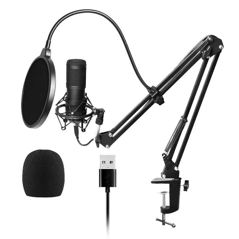 Professional PC Podcast Streaming Cardioid Condenser Microphone Kit with Boom Ar by dealonline.co.nz