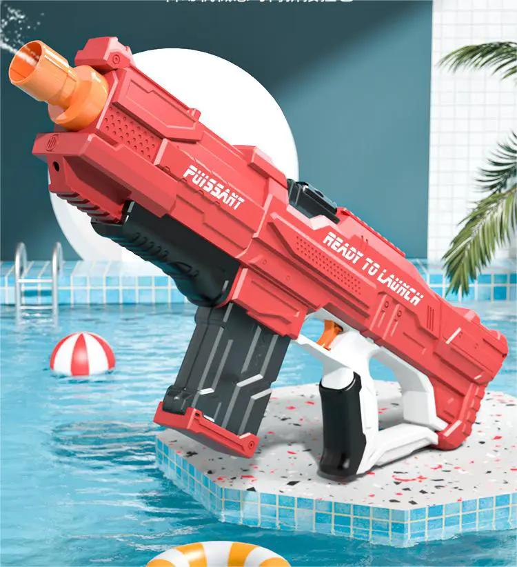 Electric Water Gun Automatic Water Absorption Water Blaster Soaker 59cm by dealonline.co.nz