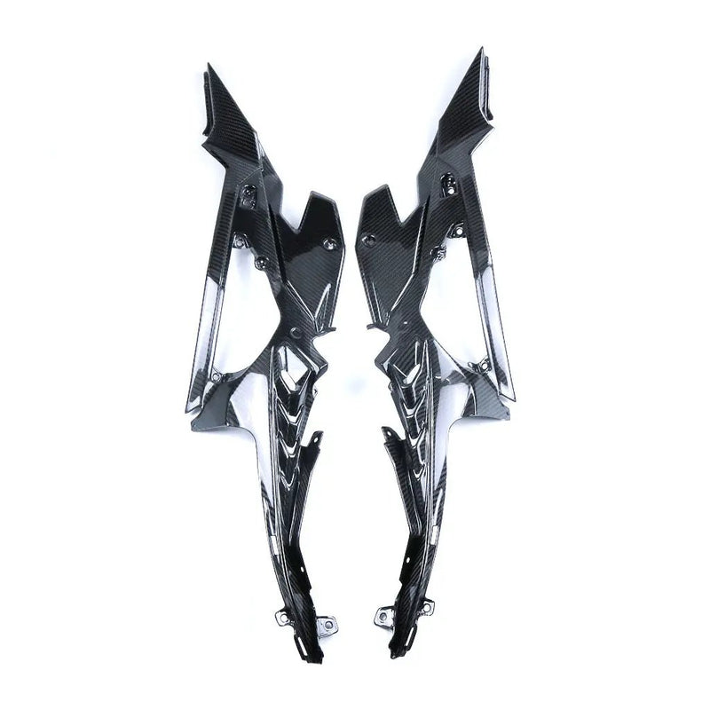 Kawasaki ZX4R (Upper Side Frame Cover) Dry Carbon by CARBONISE