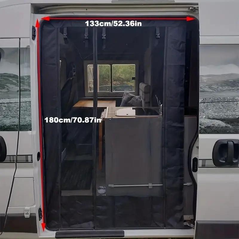 RV Door Curtain Mosquito/Fly Prevention Sunshade Curtain by salelink.co.nz