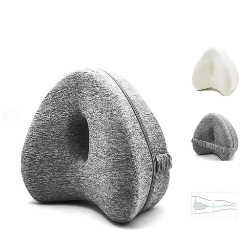 Memory Foam Leg Pillow - Grey by dealonline.co.nz