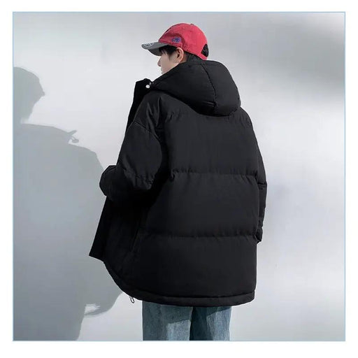 Men's Winter Jacket Black XL - 4XL by dealonline.co.nz