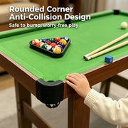 dealonline.co.nz dealonline.co.nz Mini Pool Table Set 120cm By 61cm 72cm High Portable Billiards Game Mini Pool Table Set 120cm Portable Billiards Game