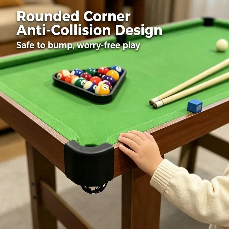 dealonline.co.nz dealonline.co.nz Mini Pool Table Set 120cm By 61cm 72cm High Portable Billiards Game Mini Pool Table Set 120cm Portable Billiards Game