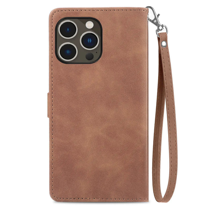 iPhone 15 Pro Wallet Case by salelink.co.nz