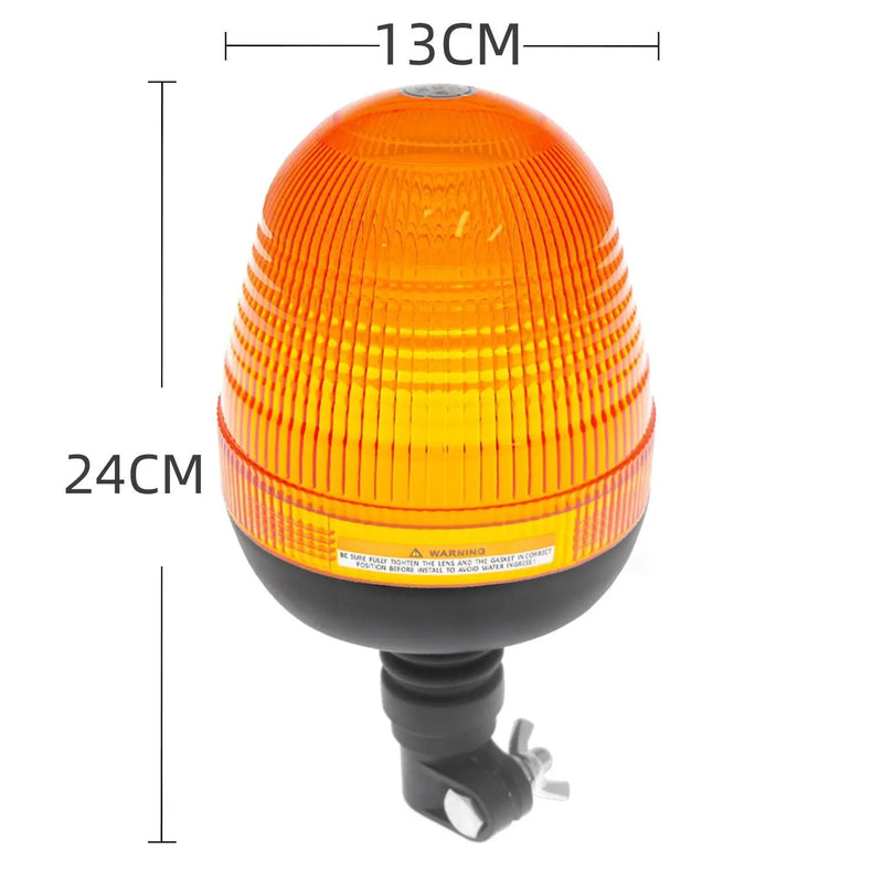 LED Emergency Flashing Amber Rotating Beacon Strobe Lights for Tractor 12v/24v by salelink.co.nz