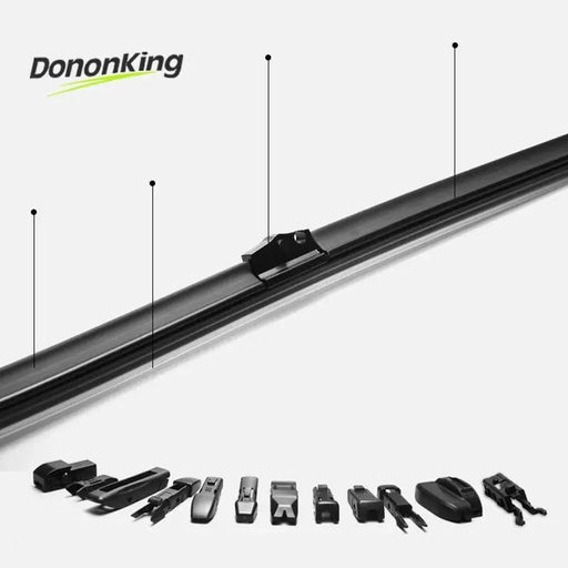 1pcs Universal Frameless Wiper Blade 28", 13 Adapators by dealonline.co.nz