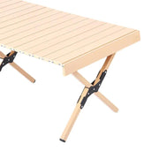 Ecotrek Outdoor Folding Picnic Table - Explorer Egg Roll Camping Table 90x60x42cm LFRD5046 by ECOTREK