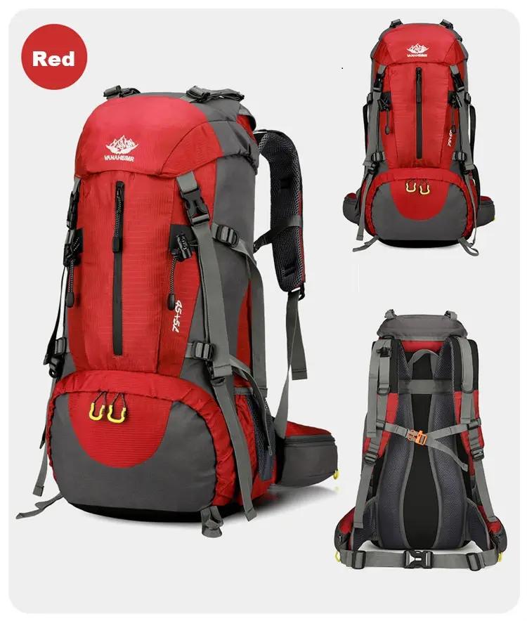 50L (45+5) Hiking Backpack – Waterproof Outdoor Camping & Climbing Daypack BDXJ61010 by ECOTREK