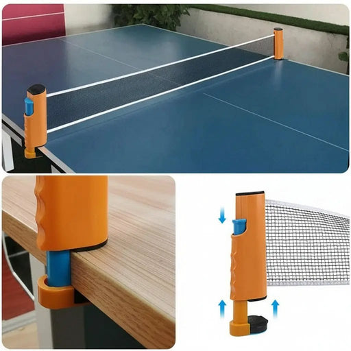 RETRACTABLE TABLE TENNIS NET PORTABLE REPLACEMENT PING PONG SET SPORTS by dealonline.co.nz
