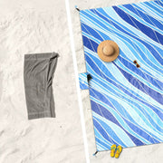 Waterproof Sandproof Beach Blanket 210x200cm by salelink.co.nz