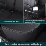 Car Seat Cover Faux Leather Cushion 5 Seater Full Set Front Rear Premium Quality by dealonline.co.nz