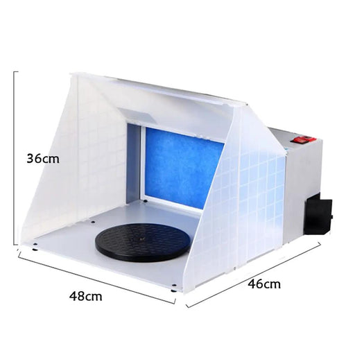 Spray Booth Hose Fan with Led Light by salelink.co.nz
