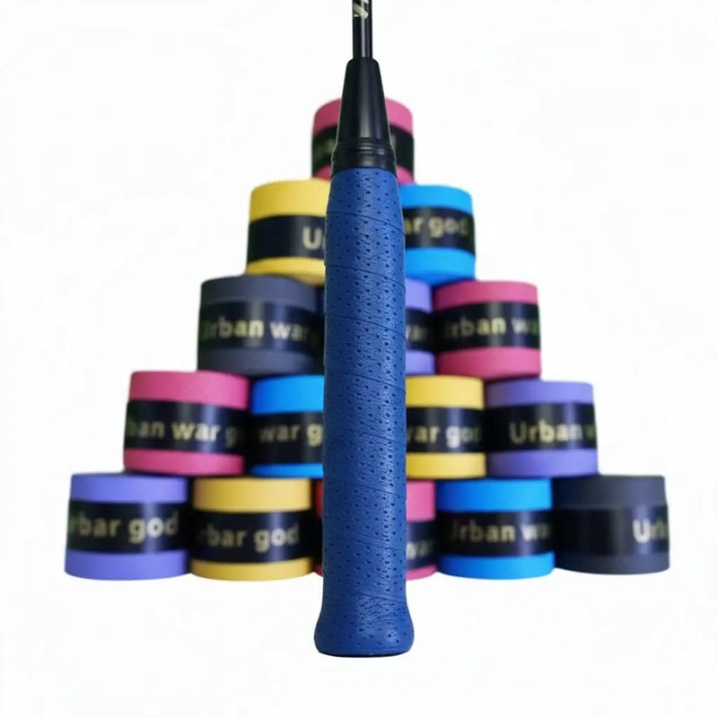 Super Grip Overwrap Badminton Grip Anti-Slip Absorbent Tape 12 pcs by dealonline.co.nz