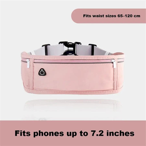 ECOTREK Storage Bag Running Belt – Waterproof, Adjustable, Elastic Strap, Sweatproof Waist RMX4609 Running Belt – Waterproof, Adjustable, Elastic Strap, Sweatproof Waist RMX4609