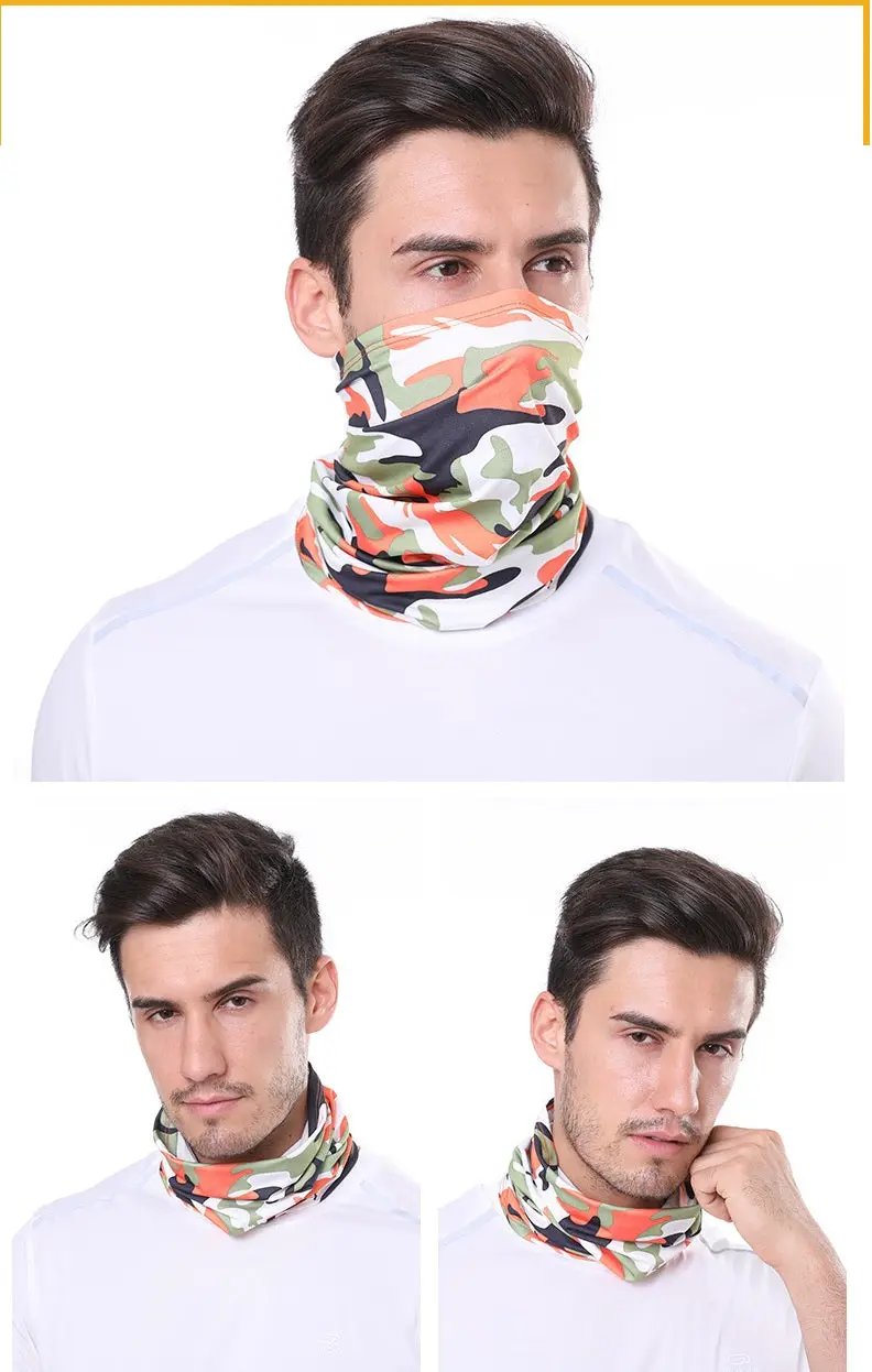 Ecotrek Ice Silk Cooling Face Cover Bandana & Neck Gaiter – HX5401 by ECOTREK