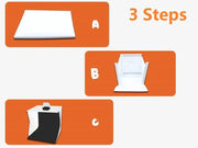 20cm PVC Foldable Photography STUDIO LED Light Tent, Small by dealonline.co.nz
