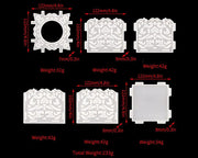 Tissue Box Moulds Set for DIY Craft and Resin Art by Resin Art NZ