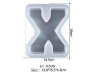 Alphabet Letter Moulds - Individual - Super Large by Resin Art NZ