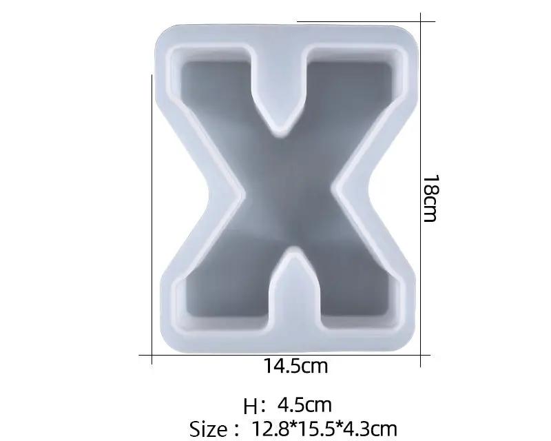 Alphabet Letter Moulds - Individual - Super Large by Resin Art NZ