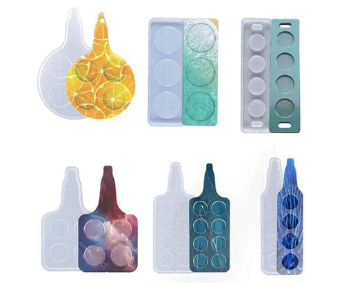 Coaster Moulds Suitable For Wine Glass by Resin Art NZ