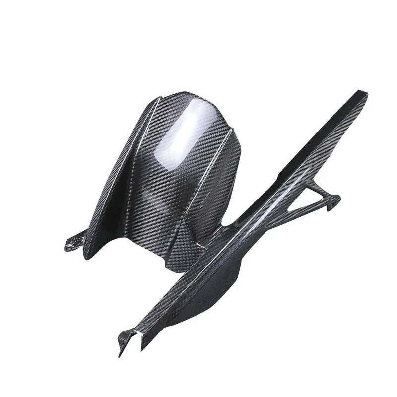 S1000RR 2023+ (Rear Fender Splash Chain MudGuard Rear Hugger) Dry Carbon by CARBONISE