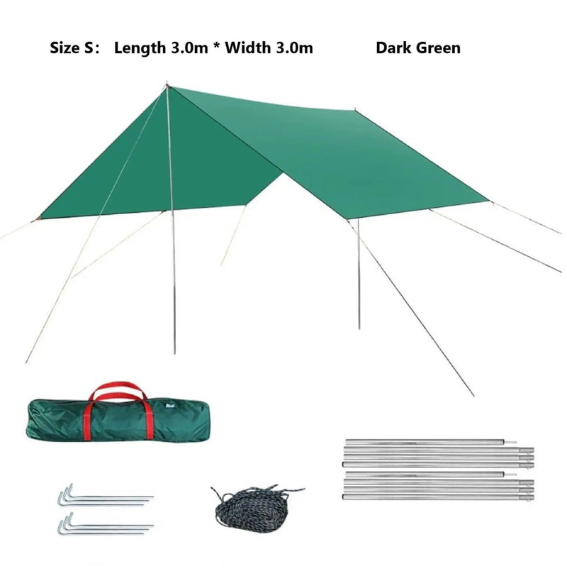 Square Sun Shade Sail – Waterproof Outdoor Canopy for Garden, Patio, and Parties GAYL5203