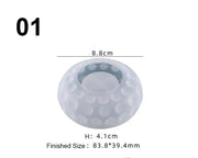 Candle Jewelry Storage Moulds Set for DIY Craft and Resin Art by Resin Art NZ