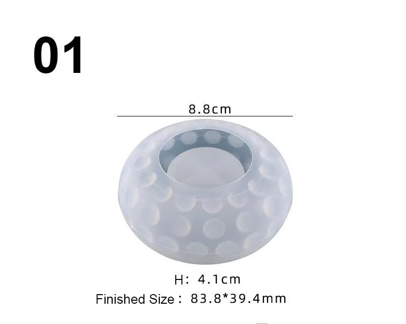 Candle Jewelry Storage Moulds Set for DIY Craft and Resin Art by Resin Art NZ