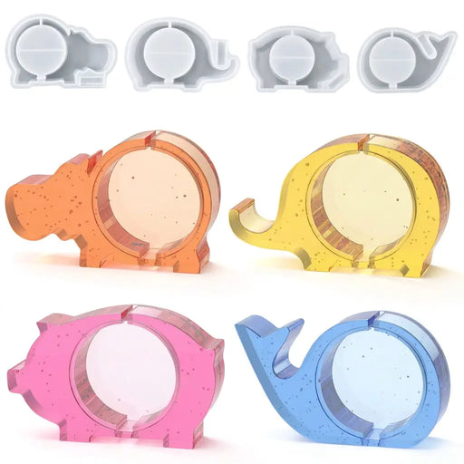 Resin Art NZ Storage Mould Money Box Money Bank Epoxy Silicone Casting Moulds for Money Storage with Lids Money Box Money Bank Epoxy Silicone Casting Moulds for Money Storag...