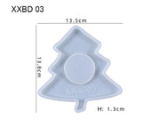 Candle Holder Coaster Moulds by Resin Art NZ