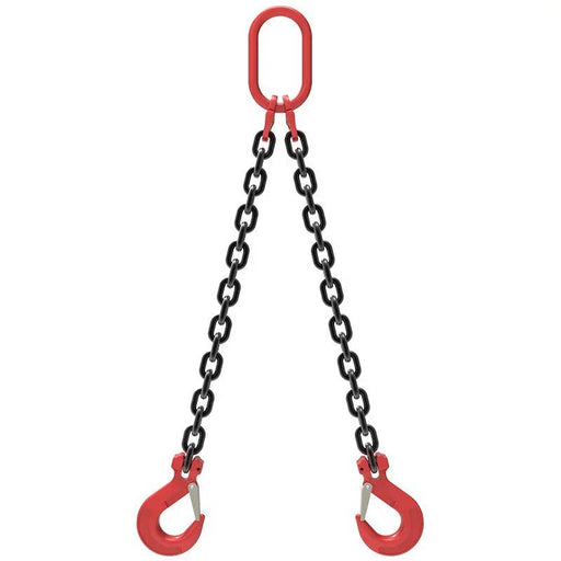 1m Heavy Duty Lifting Chain Sling Lifts 1 Ton With 2 Legs by salelink.co.nz