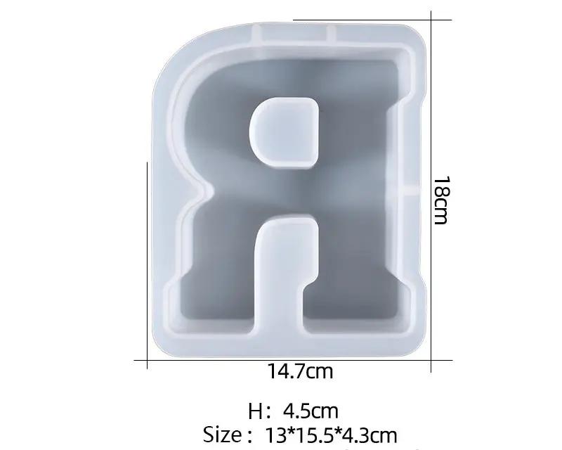 Alphabet Letter Moulds - Individual - Super Large by Resin Art NZ