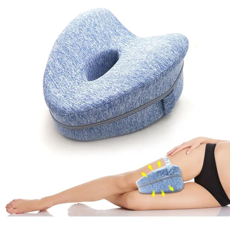 Memory Foam Leg Pillow - Grey by dealonline.co.nz