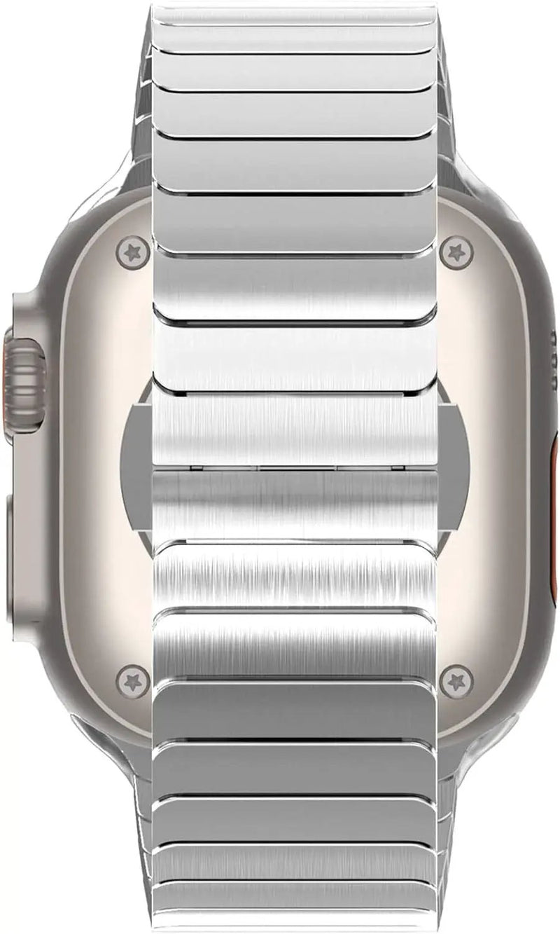 Stainless Steel Strap Band For Apple Watch 44mm 45mm 46mm(Series 10) 49mm Ultra 2 by salelink.co.nz