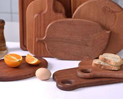 Creative Solid ebony chopping board, wooden kitchen cutting board, multi-functional bread board and serving tray. by Resin Art NZ