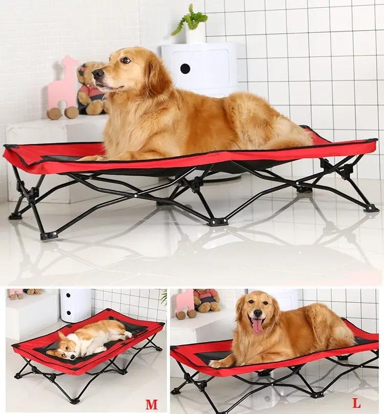 M Pet Bed Dog Cat Bed Mesh Elevated Raised Indoor Sleeping Cot by dealonline.co.nz