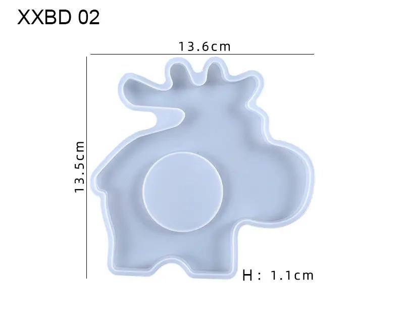 Candle Holder Coaster Moulds by Resin Art NZ