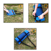 Folding Camping Chair Blue by salelink.co.nz